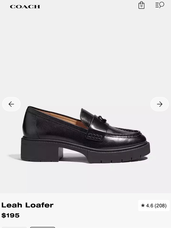 Coach Shoes - Coach Leah Loafers